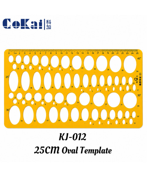 Shabllon oval KJ-012 – 25 cm Shabllon oval KJ-012 – 25 cm
