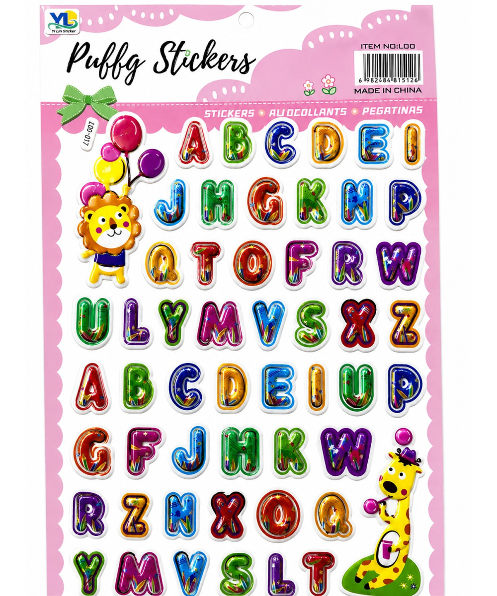 Puffy Stickers – 3D për Fëmijë Puffy Stickers – 3D për Fëmijë