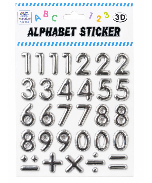 Sticker 3D me Numra Sticker 3D me Numra