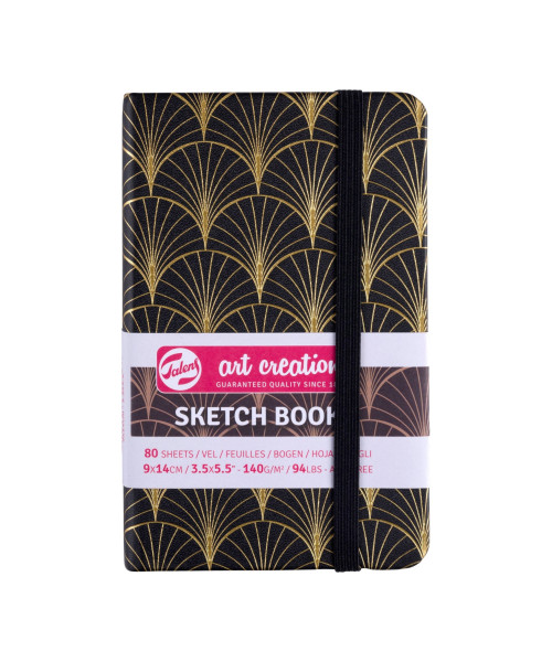 Talens Art Creation Sketch Book â Black & Gold (9 Ă 14 cm) Talens Art Creation Sketch Book â Black & Gold (9 Ă 14 cm)