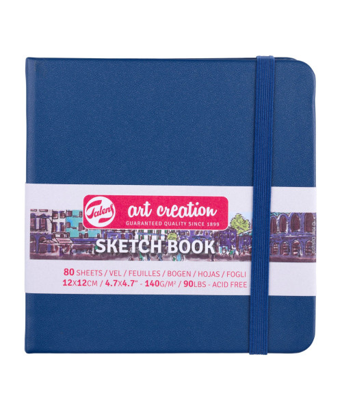 Talens Art Creation Sketch Book â Blue (12 Ă 12 cm) Talens Art Creation Sketch Book â Blue (12 Ă 12 cm)