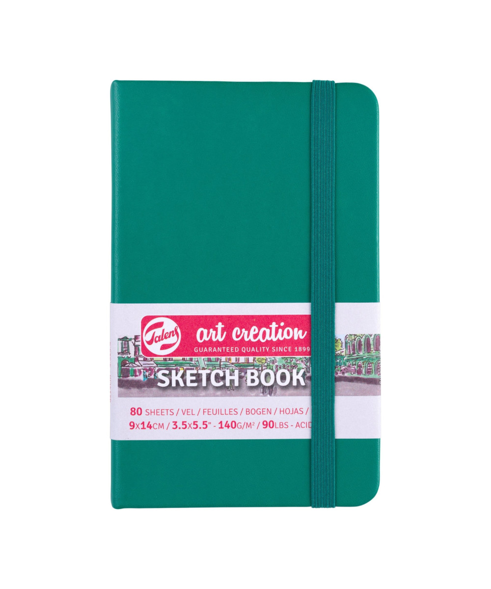 Talens Art Creation Sketch Book – Green (9 × 14 cm) Talens Art Creation Sketch Book – Green (9 × 14 cm)