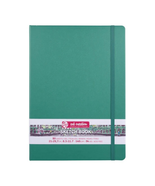 Talens Art Creation Sketch Book â Green (21 Ă 29.7 cm) Talens Art Creation Sketch Book â Green (21 Ă 29.7 cm)