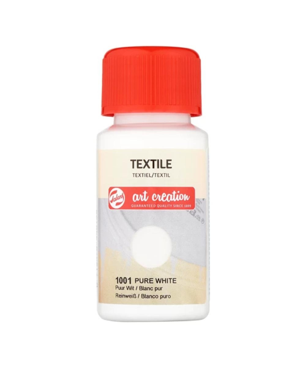 Talens Art Creation Textile Paint – Pure White 1001 Talens Art Creation Textile Paint – Pure White 1001