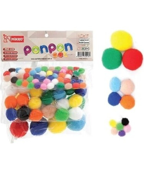 Mikro Ponpon Set Mix â MadhĂ«si tĂ« Ndryshme Mikro Ponpon Set Mix â MadhĂ«si tĂ« Ndryshme