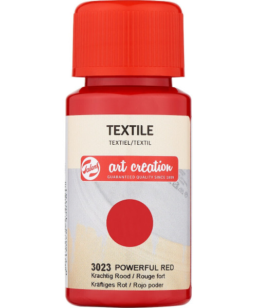 Talens Art Creation Textile Paint â Powerful Red 3023 Talens Art Creation Textile Paint â Powerful Red 3023