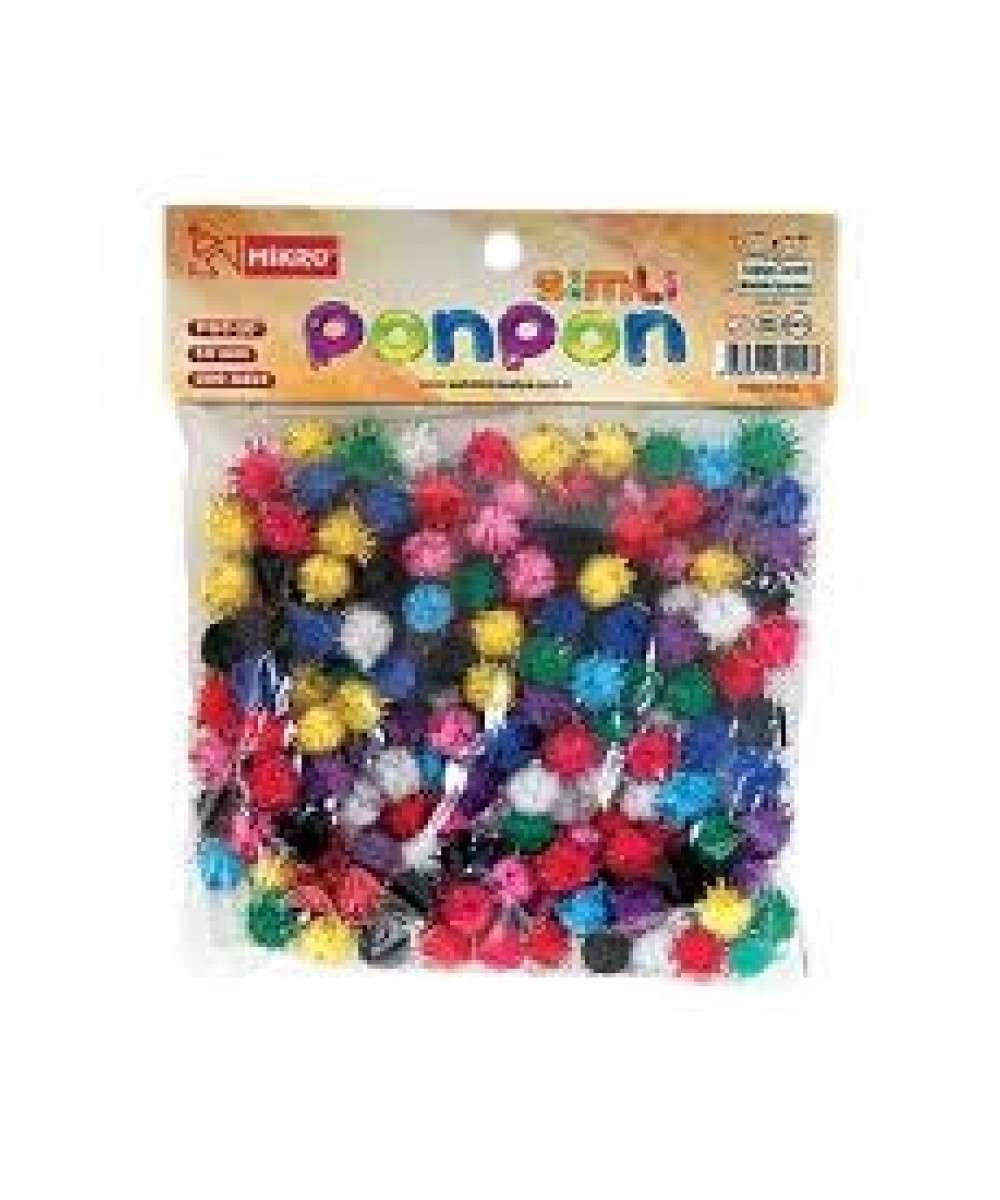 Mikro Simli Ponpon – Mix Ngjyrash Mikro Simli Ponpon – Mix Ngjyrash