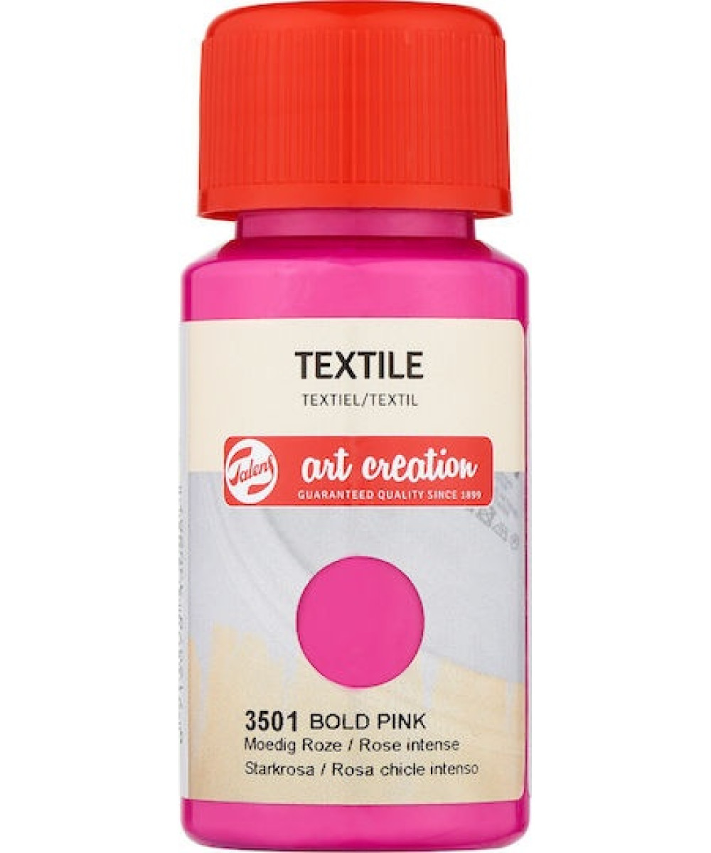 Talens Art Creation Textile Paint – Bold Pink 3501 Talens Art Creation Textile Paint – Bold Pink 3501