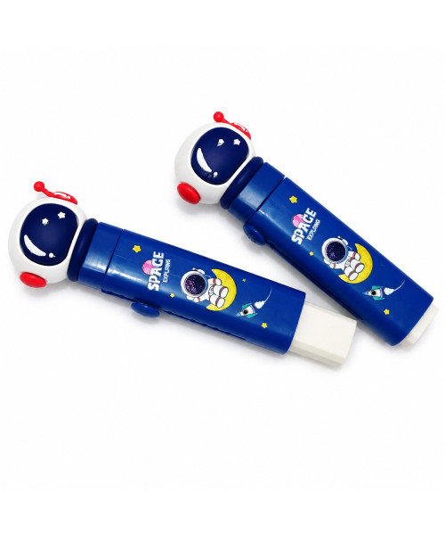 Gomë Fshirëse Astronaut me Mekanizëm Shtytës Gomë Fshirëse Astronaut me Mekanizëm Shtytës