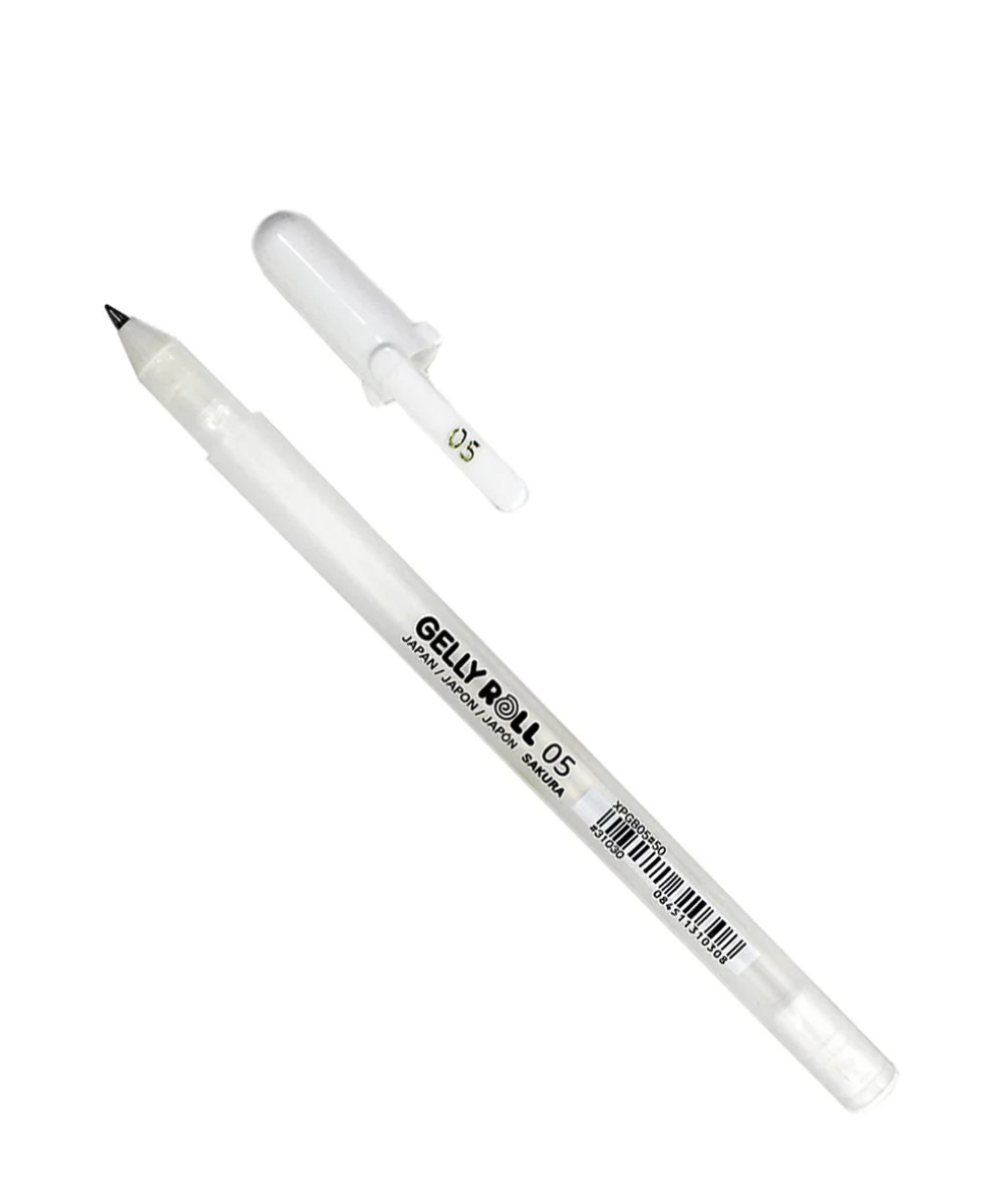 Sakura Gelly Roll 05 – White Gel Pen Sakura Gelly Roll 05 – White Gel Pen