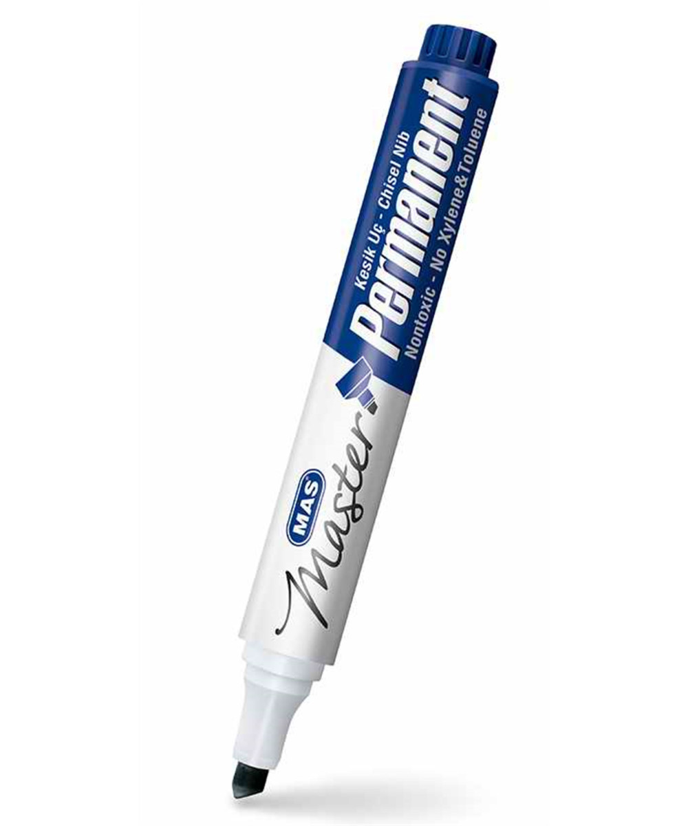 MAS Permanent Marker – Blue (Chisel Tip) MAS Permanent Marker – Blue (Chisel Tip)