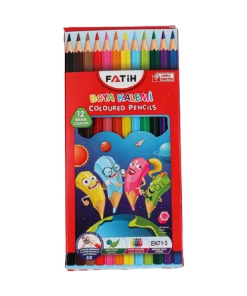 FATIH Boja Druri â Set me 12 Ngjyra (Coloured Pencils) FATIH Boja Druri â Set me 12 Ngjyra (Coloured Pencils)