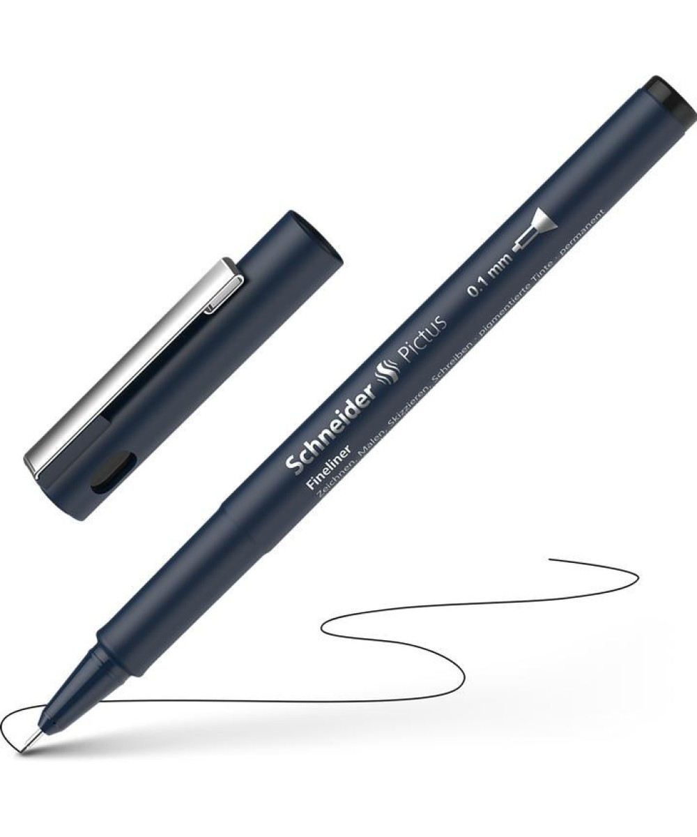 Schneider Pictus 0.1 mm – Fineliner profesional për precizion maksimal Schneider Pictus 0.1 mm – Fineliner profesional për precizion maksimal