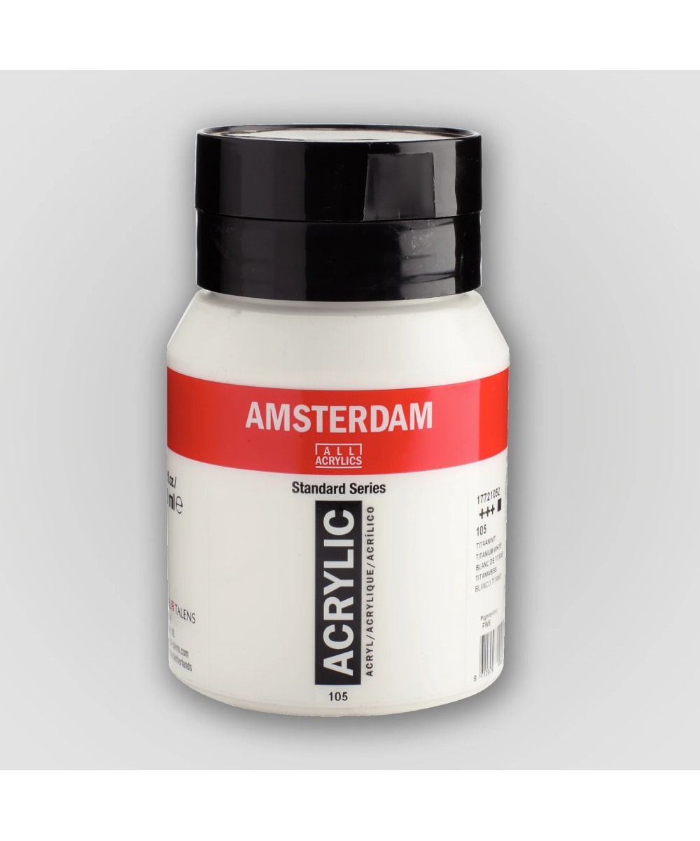 Ngjyrë Akrilike Amsterdam Standard Series 105 – Titanium White Ngjyrë Akrilike Amsterdam Standard Series 105 – Titanium White