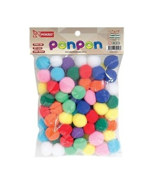 Mikro Ponpon â 100 CopĂ«, 20 mm Mikro Ponpon â 100 CopĂ«, 20 mm