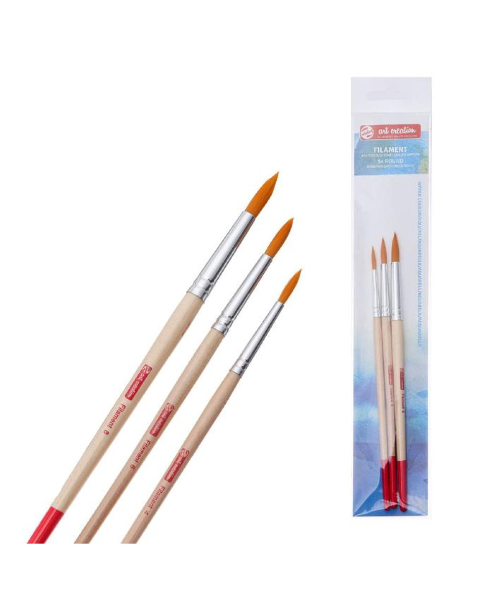 Set Furçash të Rrumbullakëta Filament – 3 Copë Set Furçash të Rrumbullakëta Filament – 3 Copë