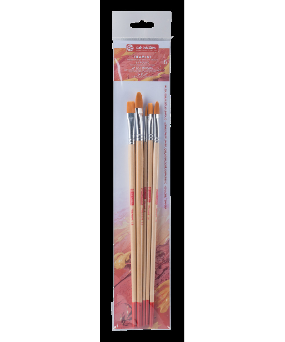 Set Furçash Artistike Filament – 5 Copë Set Furçash Artistike Filament – 5 Copë