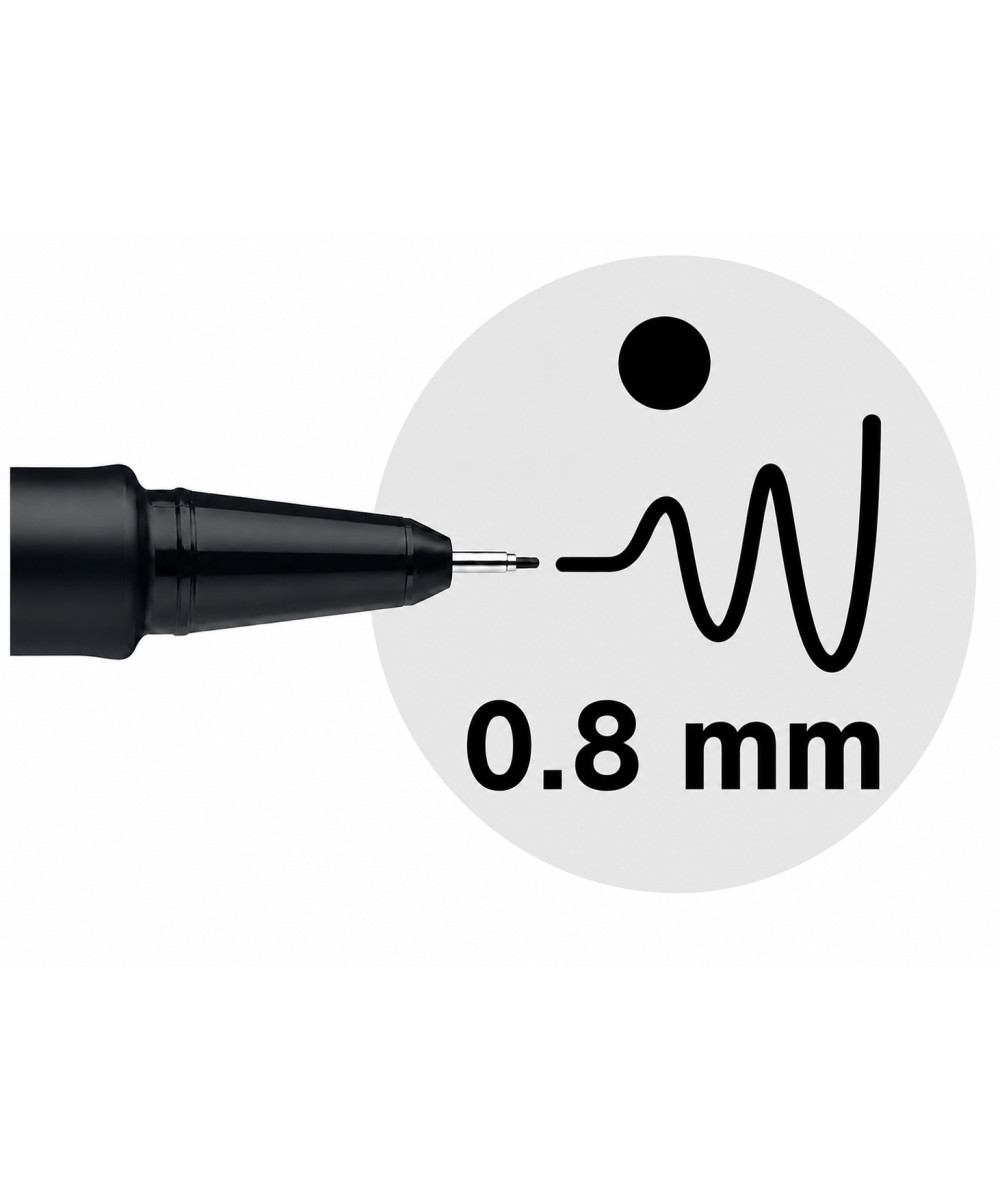 Staedtler Pigment Liner 0.8 mm – Fineliner profesional Staedtler Pigment Liner 0.8 mm – Fineliner profesional