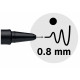 Staedtler Pigment Liner 0.8 mm – Fineliner profesional Staedtler Pigment Liner 0.8 mm – Fineliner profesional
