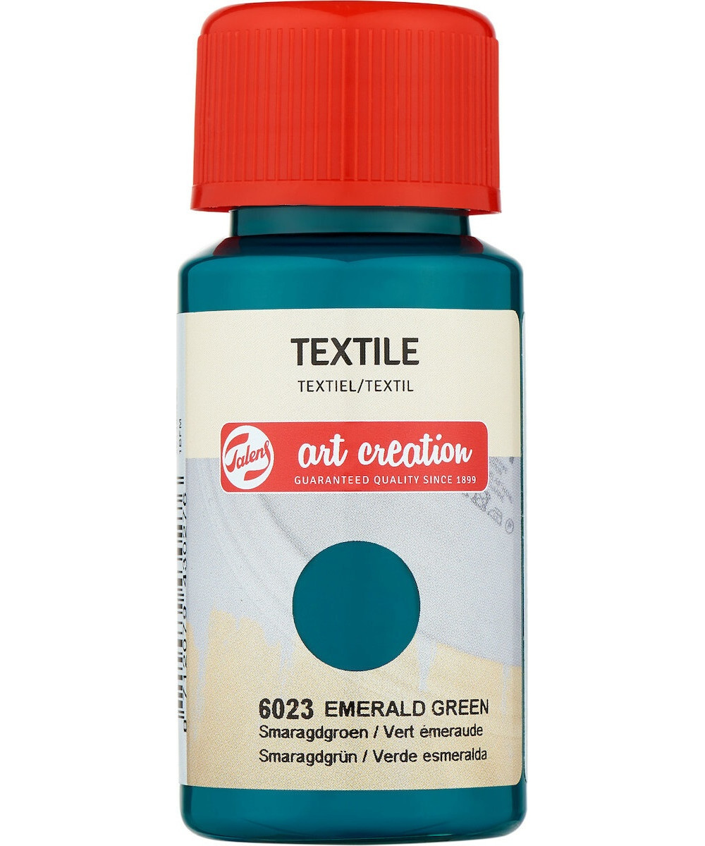Talens Art Creation Textile Paint – Emerald Green 6023 Talens Art Creation Textile Paint – Emerald Green 6023