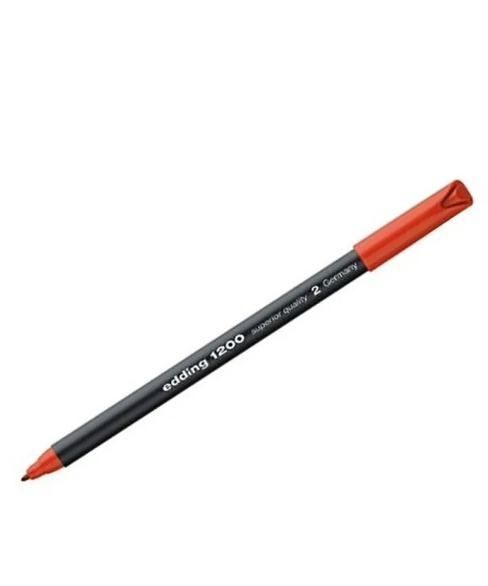 Edding 1200 Colour Pen 2 – Red Edding 1200 Colour Pen 2 – Red