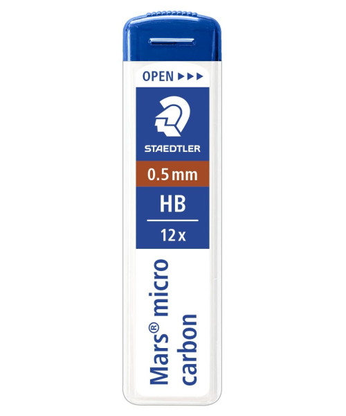 Mina për Laps Mekanik STAEDTLER Mars micro 0.5 mm HB Mina për Laps Mekanik STAEDTLER Mars micro 0.5 mm HB