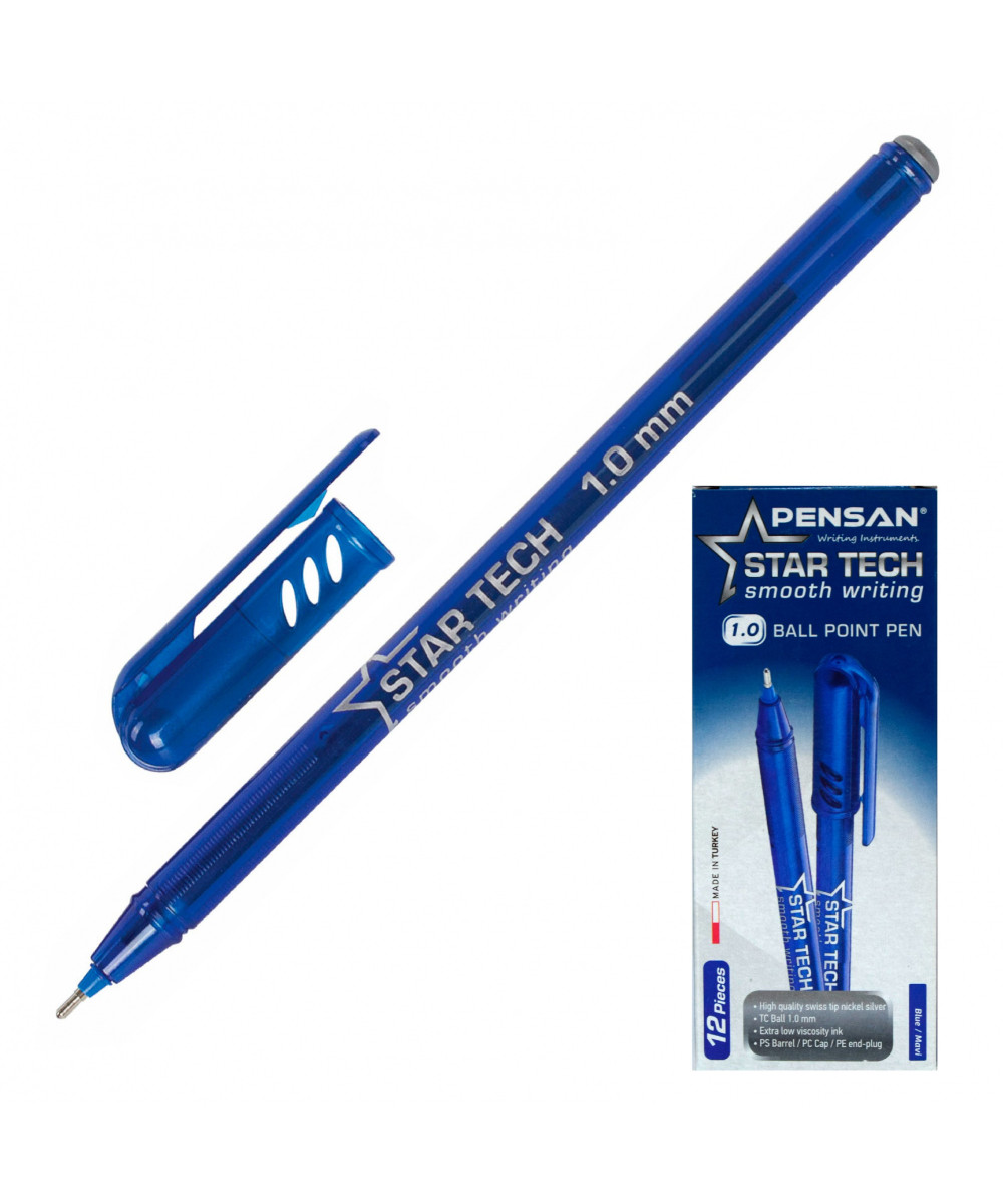Pensan Star Tech 1.0 mm Ballpoint Pen Pensan Star Tech 1.0 mm Ballpoint Pen