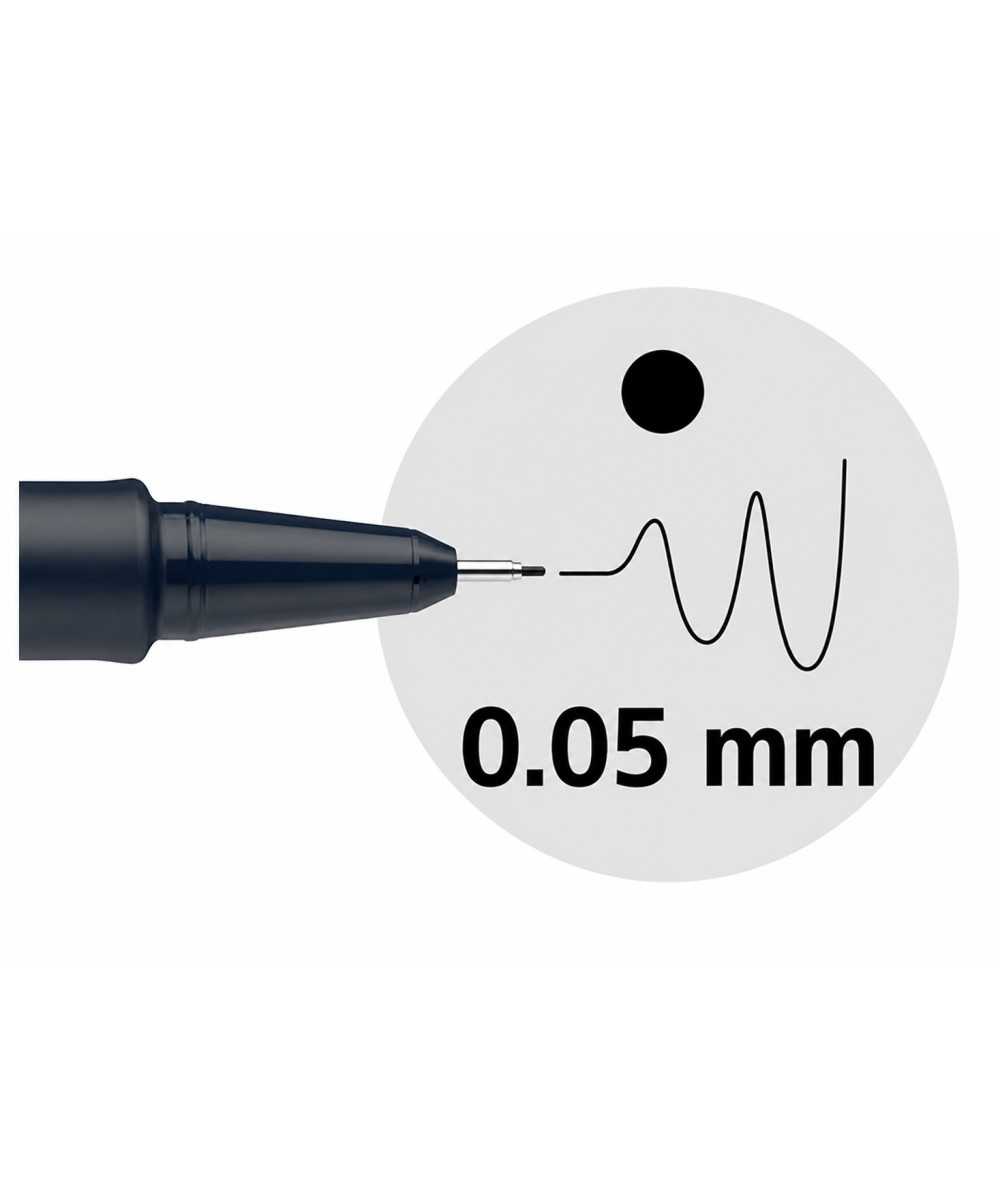 Schneider Pictus 0.05 mm – Fineliner profesional për detaje ultra të imëta Schneider Pictus 0.05 mm – Fineliner profesional për detaje ultra të imëta