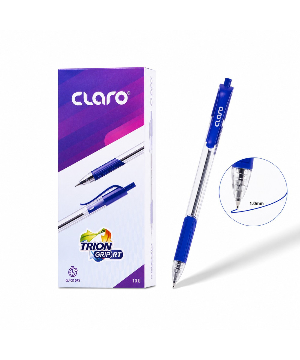 Claro Trion Grip RT 1.0 mm Ballpoint Pen Claro Trion Grip RT 1.0 mm Ballpoint Pen