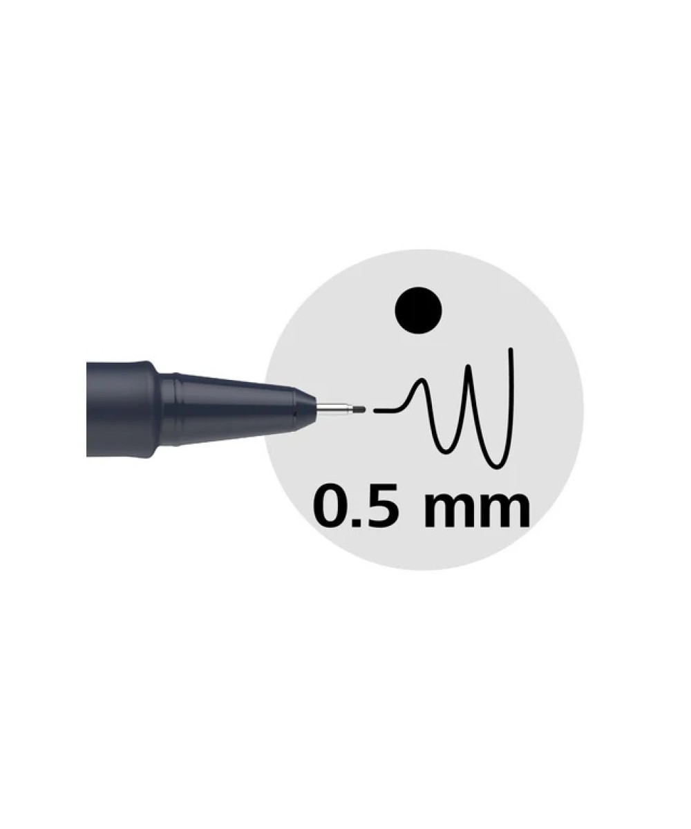Staedtler Pigment Liner 0.5 mm – Fineliner profesional Staedtler Pigment Liner 0.5 mm – Fineliner profesional