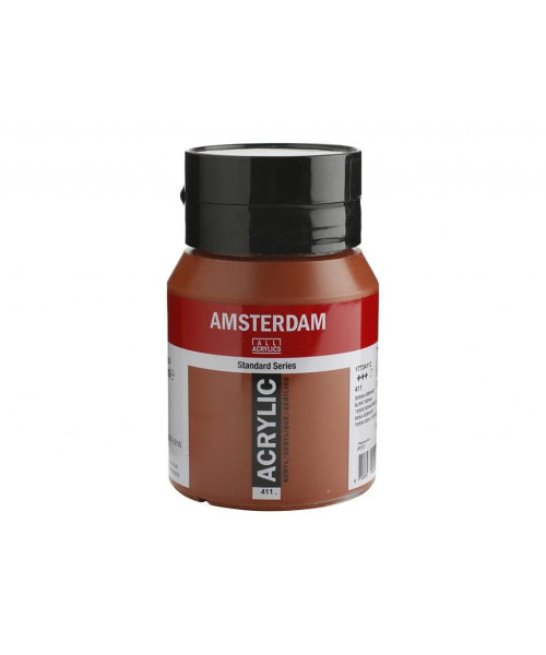 Ngjyrë Akrilike Amsterdam Standard Series 411 – Burnt Sienna Ngjyrë Akrilike Amsterdam Standard Series 411 – Burnt Sienna