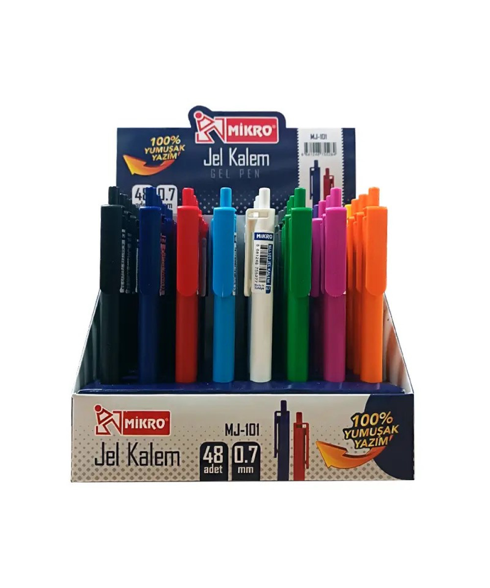 Mikro MJ-101 Gel Pen 0.7 mm – Stilolaps me bojë xheli Mikro MJ-101 Gel Pen 0.7 mm – Stilolaps me bojë xheli