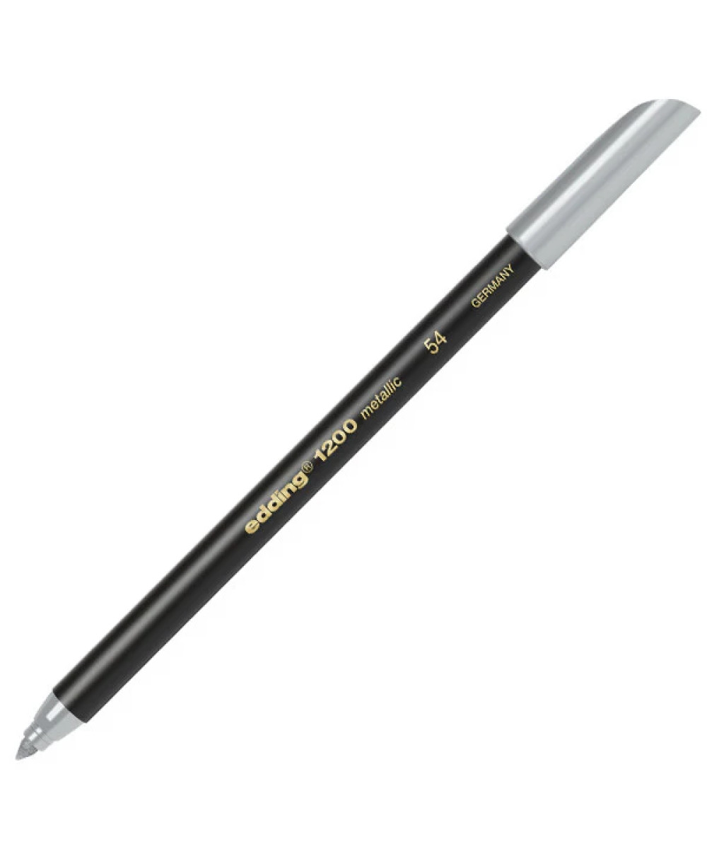 Edding 1200 Metallic 54 – Silver Marker Edding 1200 Metallic 54 – Silver Marker