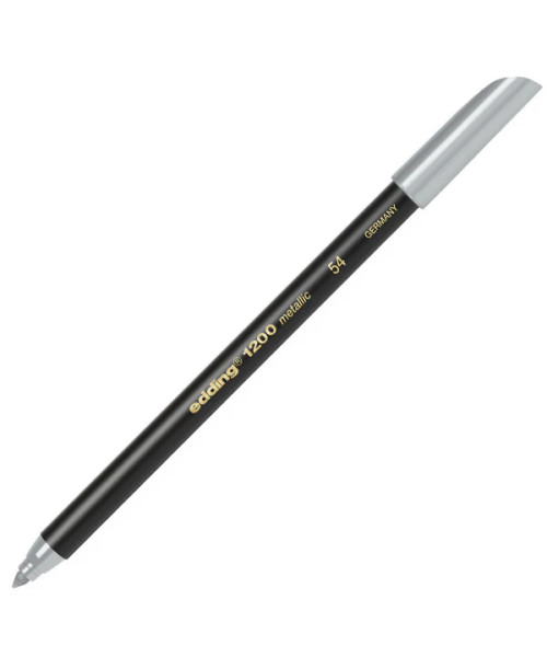 Edding 1200 Metallic 54 â Silver Marker Edding 1200 Metallic 54 â Silver Marker