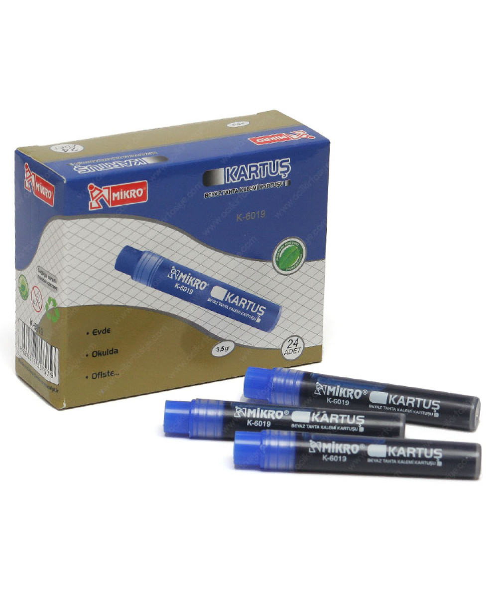 Mikro Kartuş K-6019 – Refill Ink for Whiteboard Marker (Blue) Mikro Kartuş K-6019 – Refill Ink for Whiteboard Marker (Blue)