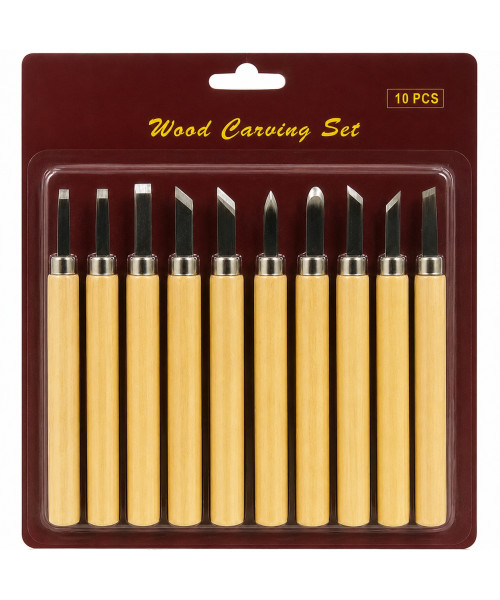 Wood Carving Set â 10 CopĂ« Wood Carving Set â 10 CopĂ«