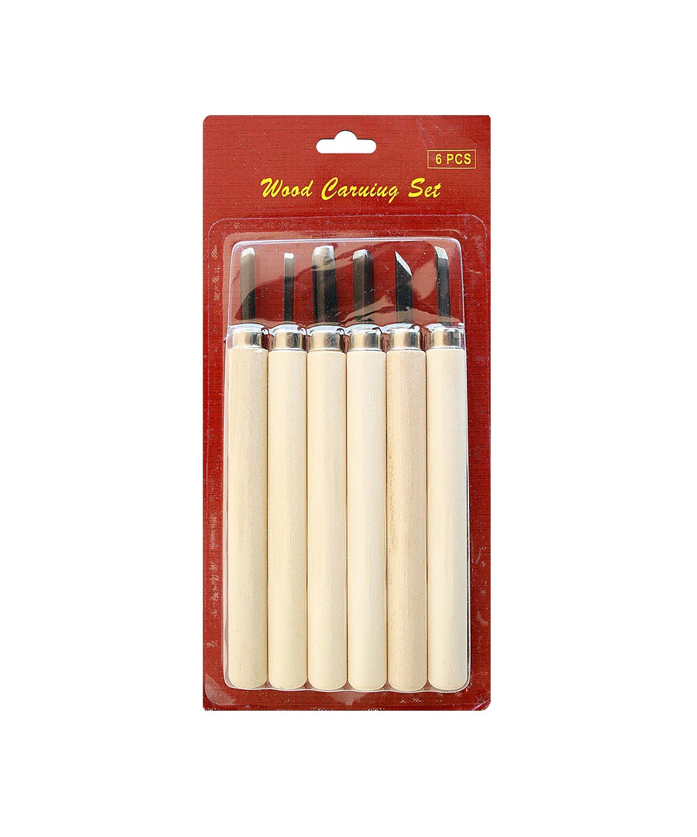 Wood Carving Set – 6 Copë Wood Carving Set – 6 Copë