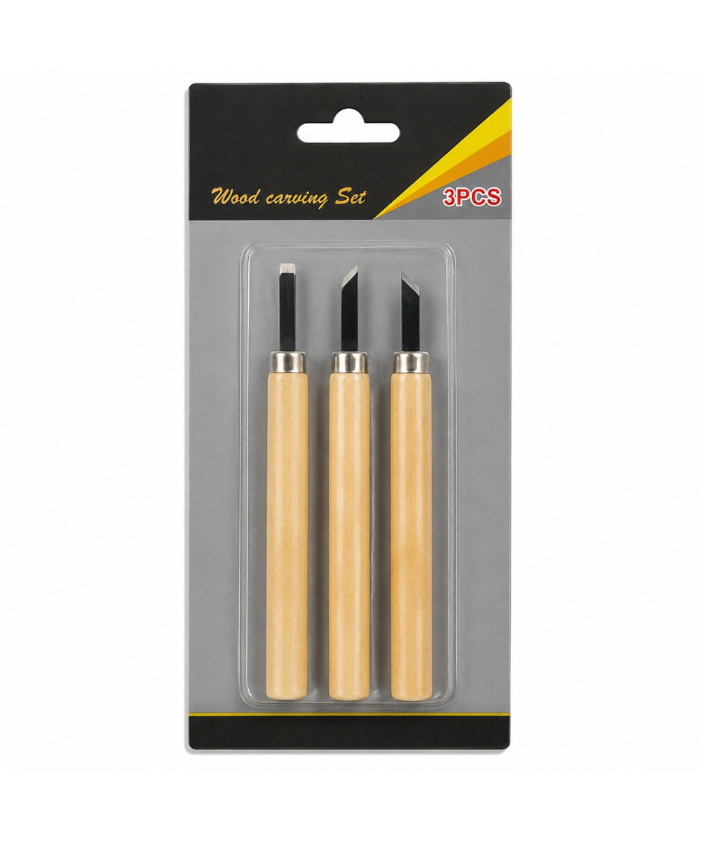 Wood Carving Set – 3 Copë Wood Carving Set – 3 Copë