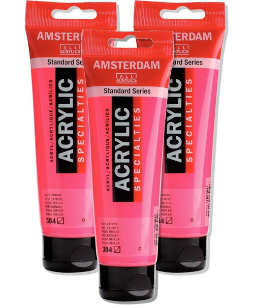 Amsterdam Standard Series Acrylic â Reflex Rose 384 Amsterdam Standard Series Acrylic â Reflex Rose 384