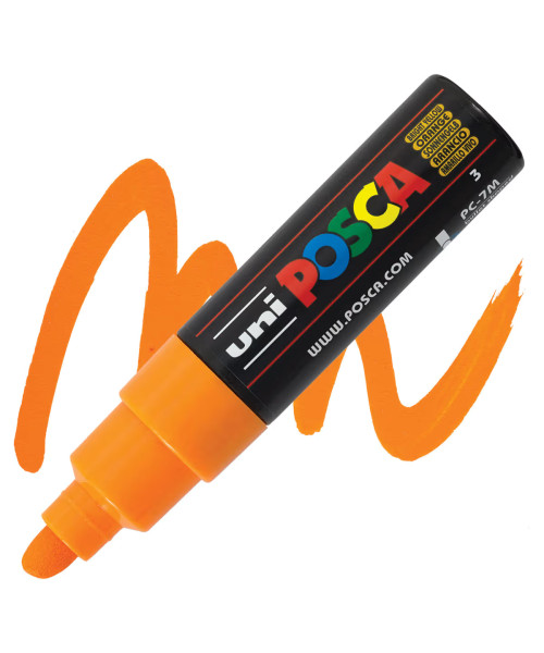 UNI POSCA Marker â Portokalli e Ndritshme (Bright Yellow Orange) UNI POSCA Marker â Portokalli e Ndritshme (Bright Yellow Orange)
