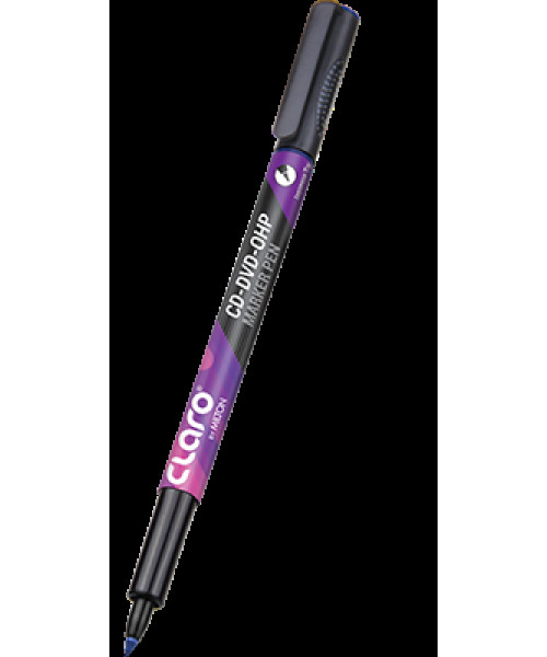 Claro CD/DVD OHP Permanent Marker â Blue Claro CD/DVD OHP Permanent Marker â Blue