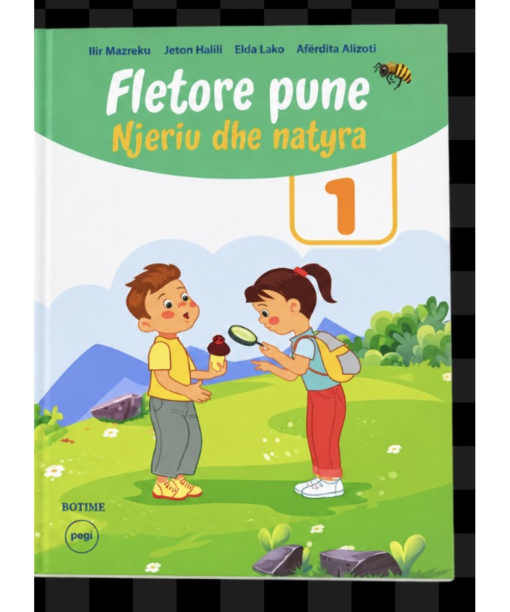 Njeriu dhe natyra 1 dhe fletore pune Pegi