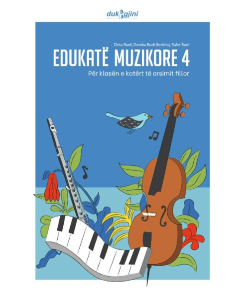 Edukatë Muzikore 4 me fletore pune