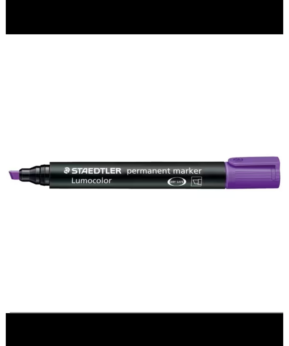 Staedtler Lumocolor Permanent Marker – Violet (Chisel Tip) Staedtler Lumocolor Permanent Marker – Violet (Chisel Tip)