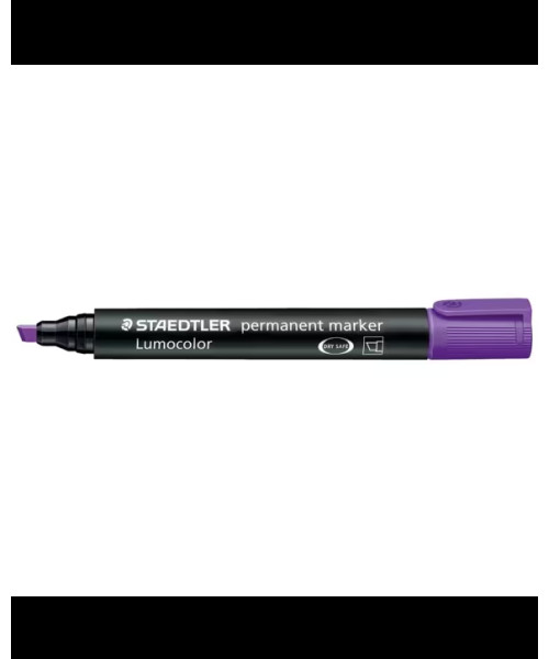 Staedtler Lumocolor Permanent Marker â Violet (Chisel Tip) Staedtler Lumocolor Permanent Marker â Violet (Chisel Tip)