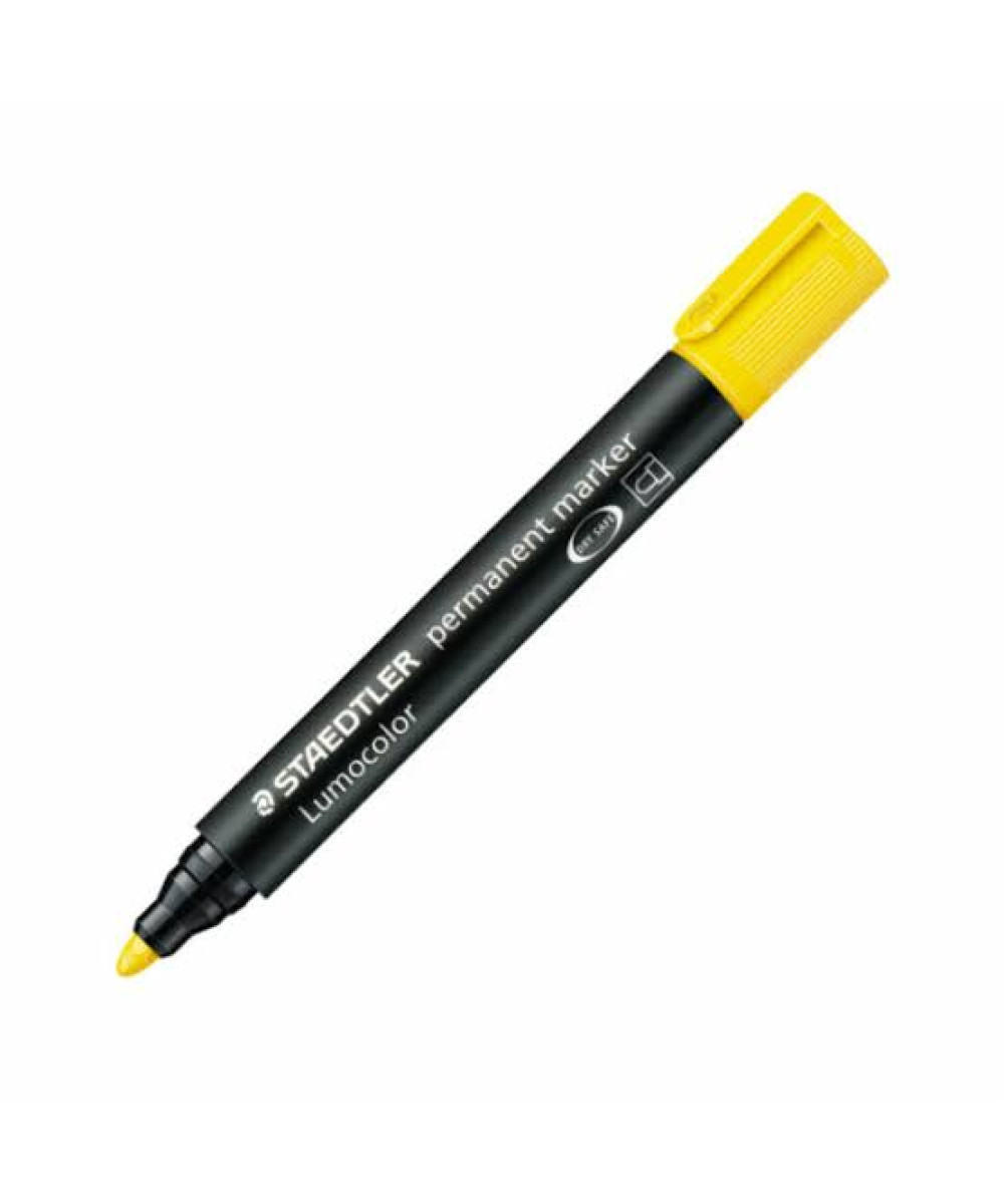 Staedtler Lumocolor Permanent Marker – Yellow Staedtler Lumocolor Permanent Marker – Yellow
