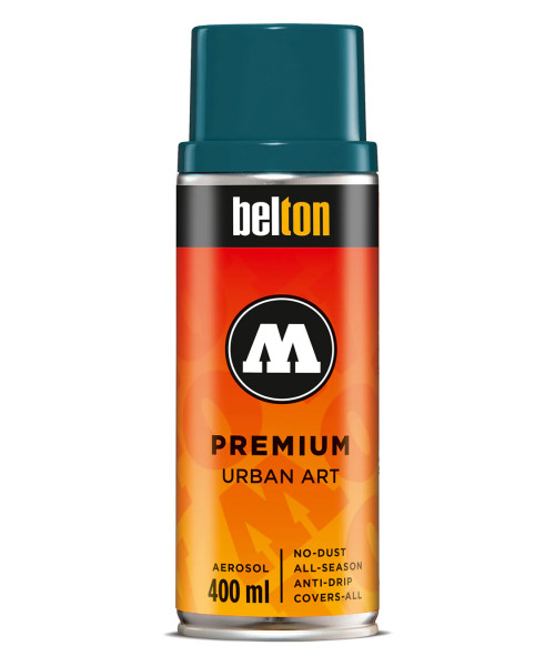 Belton Premium Urban Art Spray Paint 400ml â Petrol Blue Belton Premium Urban Art Spray Paint 400ml â Petrol Blue