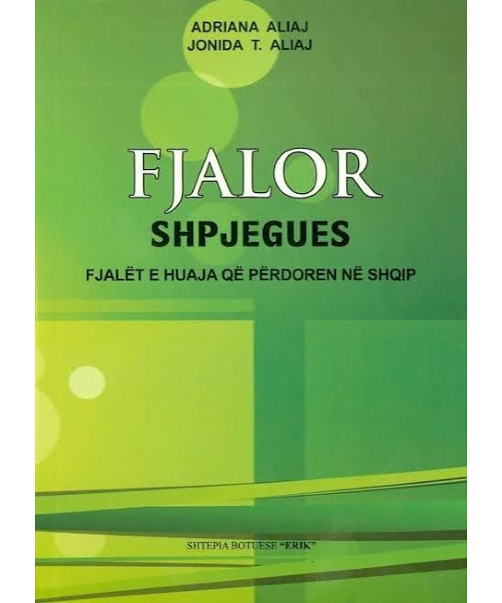 Fjalor Shpjegues Fjalor Shpjegues