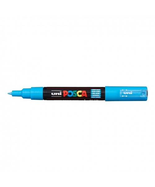 UNI POSCA PC-1M Marker â Light Blue (Blu e ĂelĂ«t) UNI POSCA PC-1M Marker â Light Blue (Blu e ĂelĂ«t)