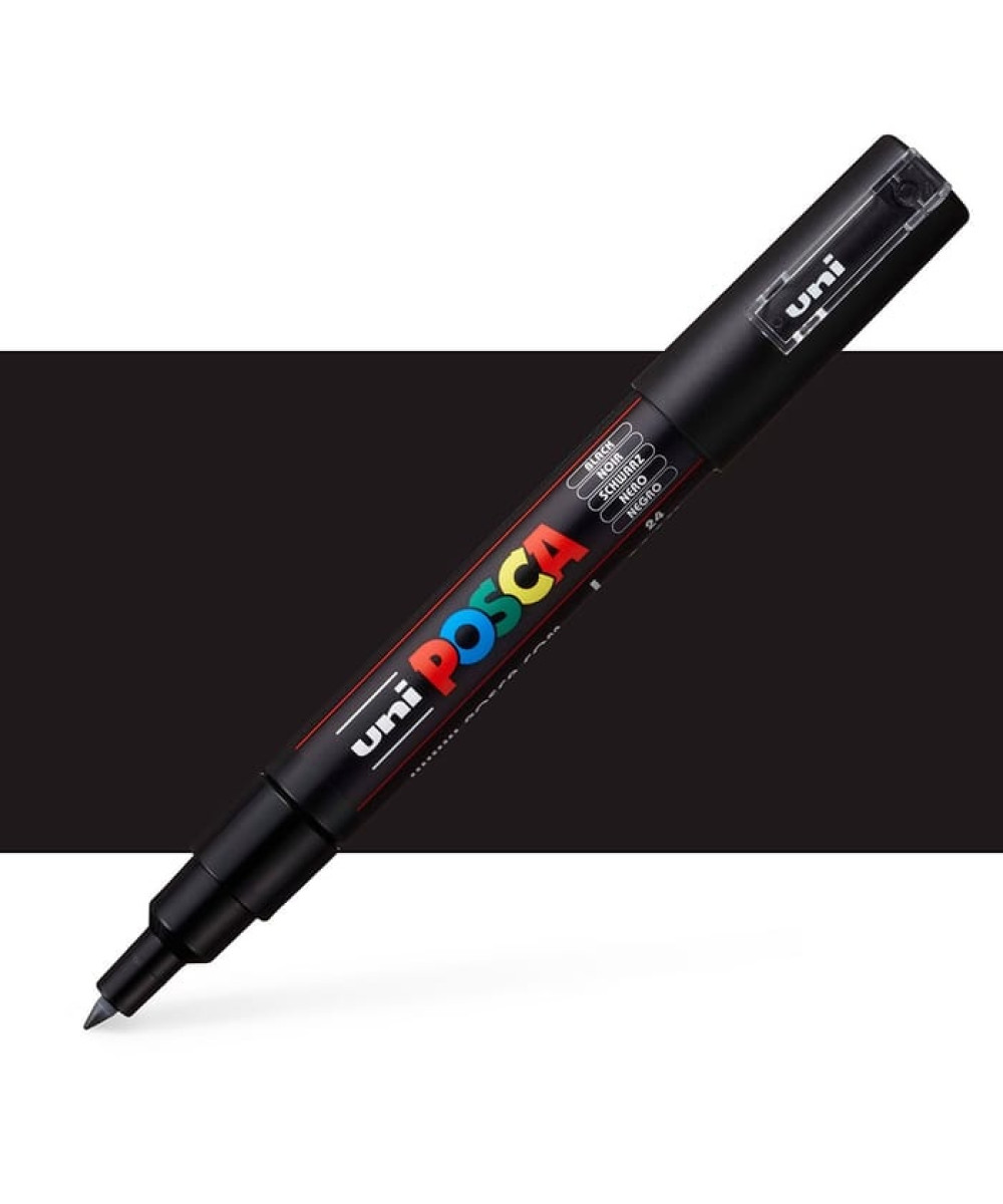 UNI POSCA PC-5M Marker – Black (I Zi) UNI POSCA PC-5M Marker – Black (I Zi)
